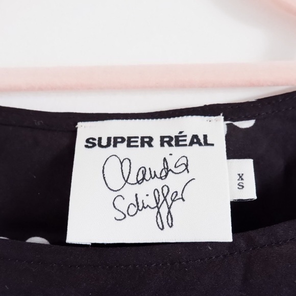 SOLD- REALISATION x Claudia Schiffer Cosima Silk Daisy Mini Dress - Picture 7 of 15